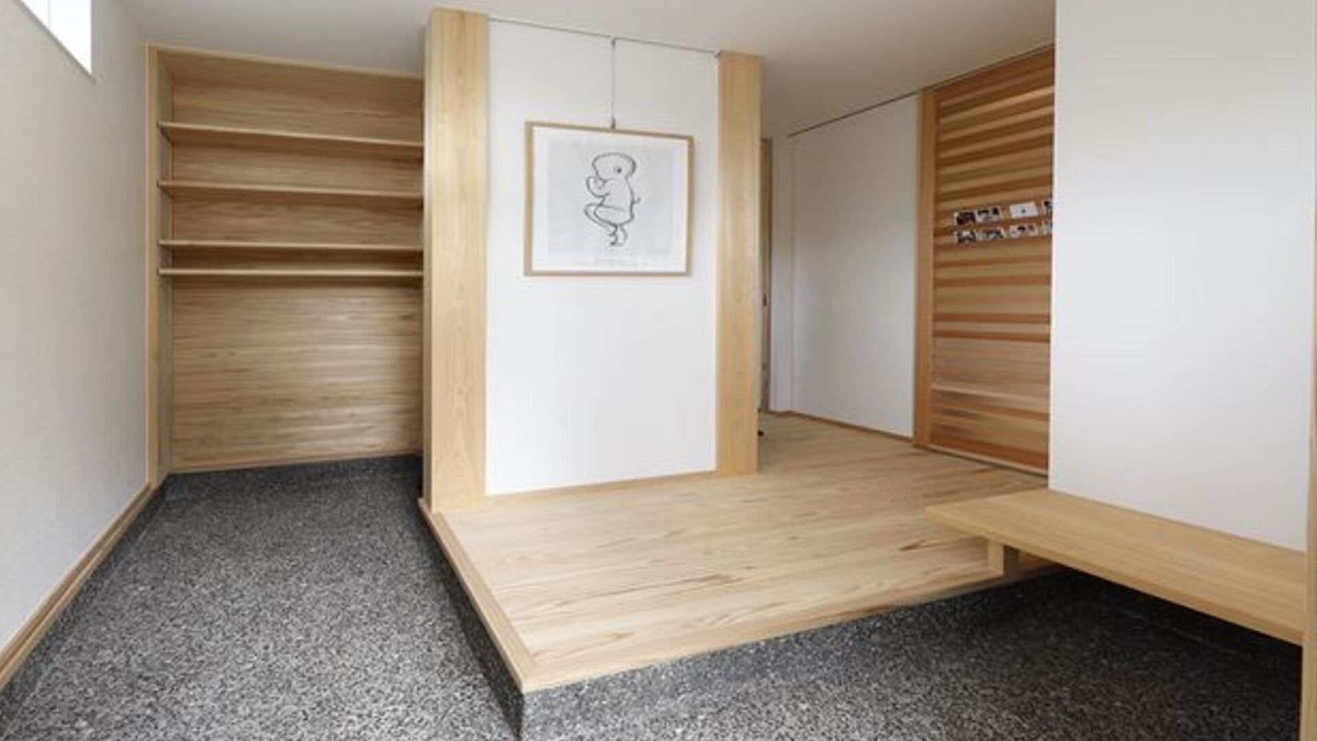 おばま工務店が手がけた住まいの玄関収納