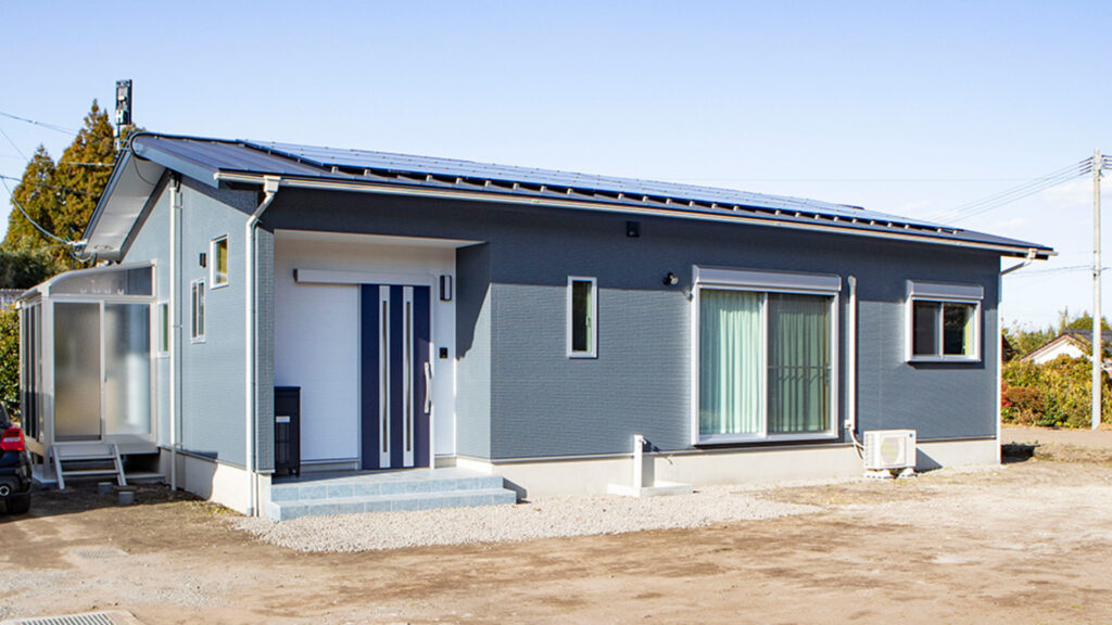 丸商建設が手がけた住まいの外観