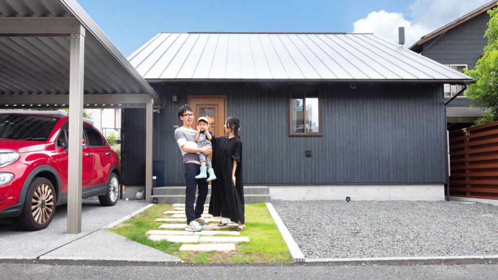 サイエンスホームの手がけたシンプルな外観の住まい