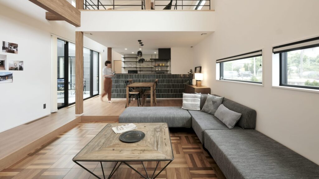 三洋ハウスがてがけたナチュラルテイストの住まい