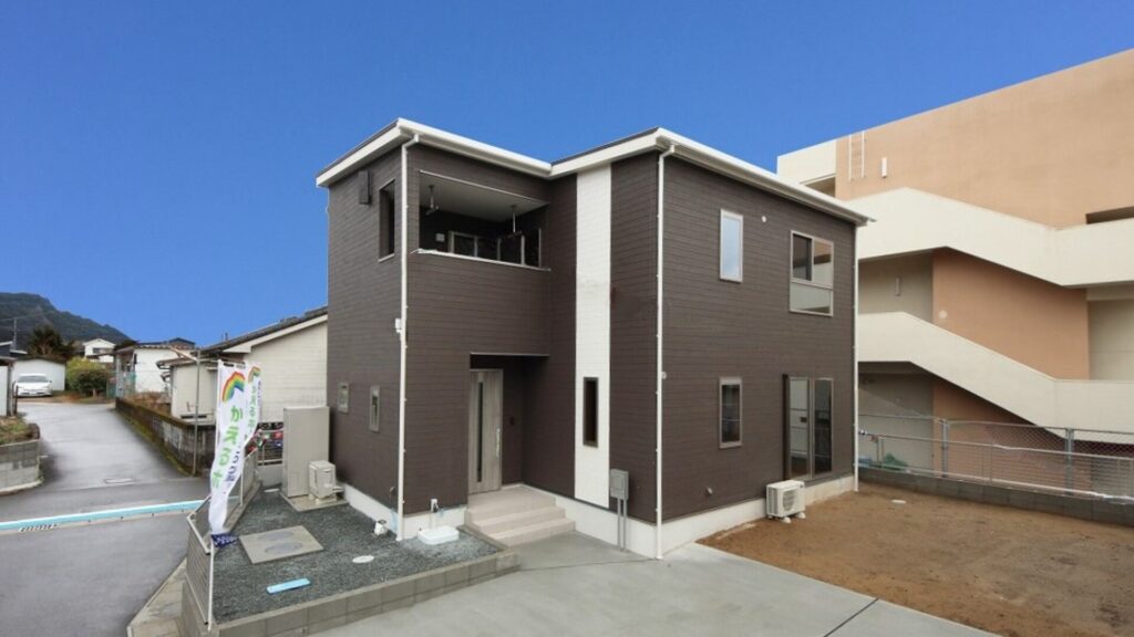 外観の新築住宅
